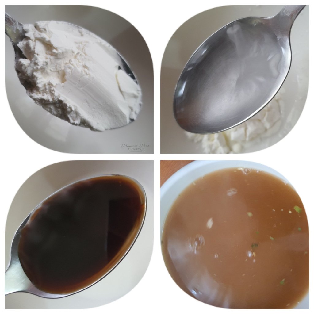 Préparation du "Mongolian Chicken" ou Le Poulet à la mongole