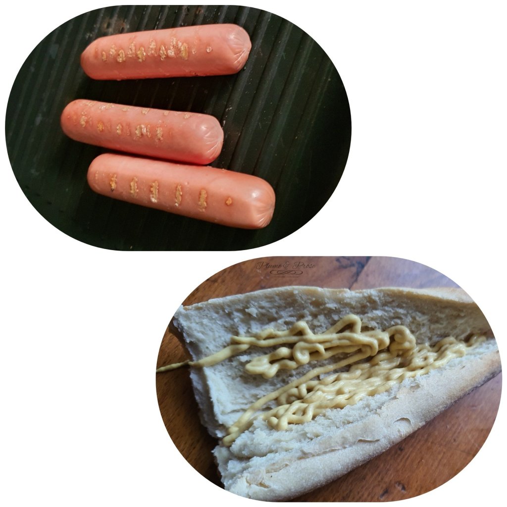 Préparation du "Sanduiche de Salsicha" ou le Sandwich à la saucisse, tout simplement