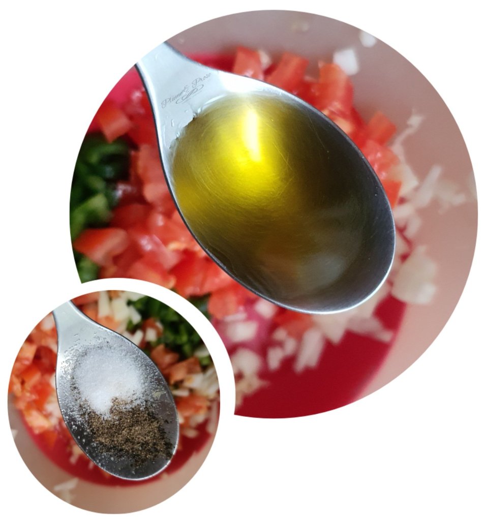 Préparation de la sauce moyo