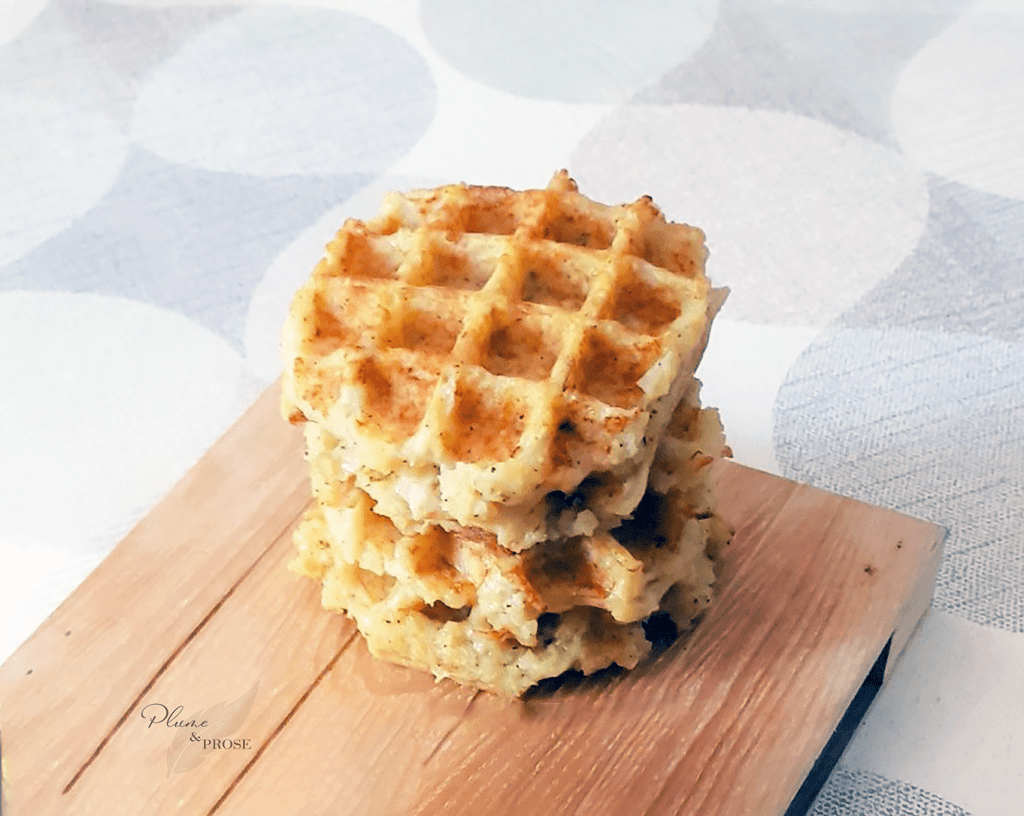 Croustillez pour le fondant de ces gaufres de pomme de terre