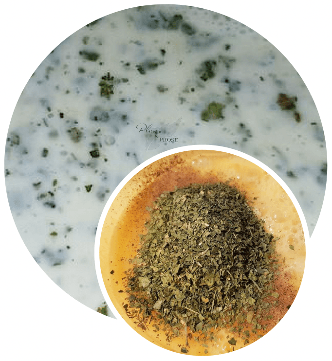 Préparation de la Quiche saumon-épinard-chèvre