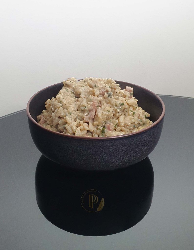 Fort et Gourmand, ce Risotto au roquefort ravira vos papilles