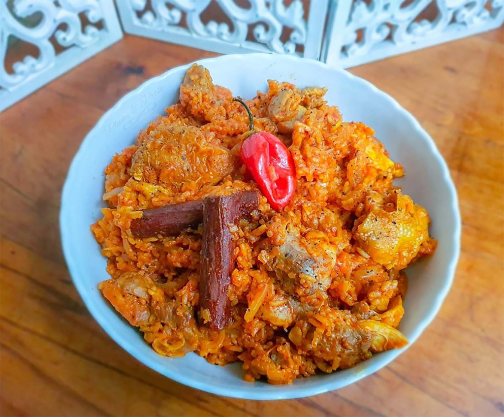 "Pilao" ou le riz au poulet comorien