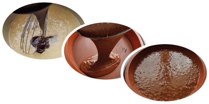 Préparation du "Moelleux au Chocolat" ou le moelleux de mon enfance