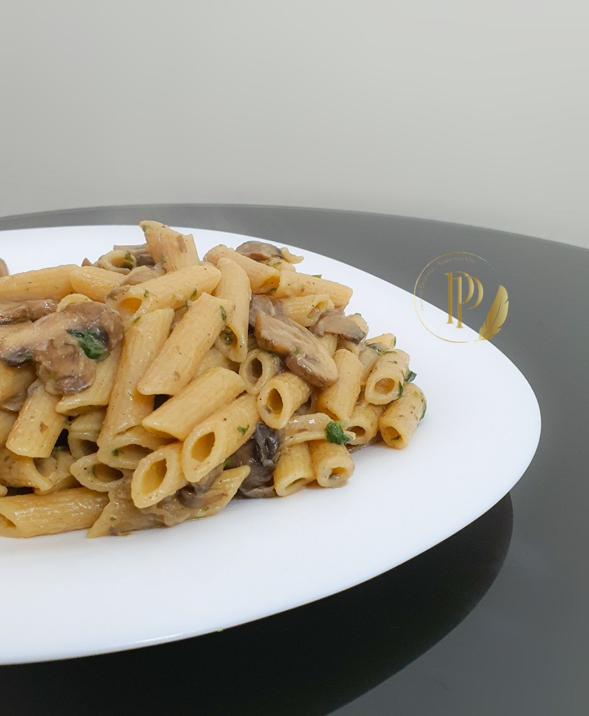 "Garlic Mushroom Pasta" ou les Délicieuses pâtes de Jamie Oliver